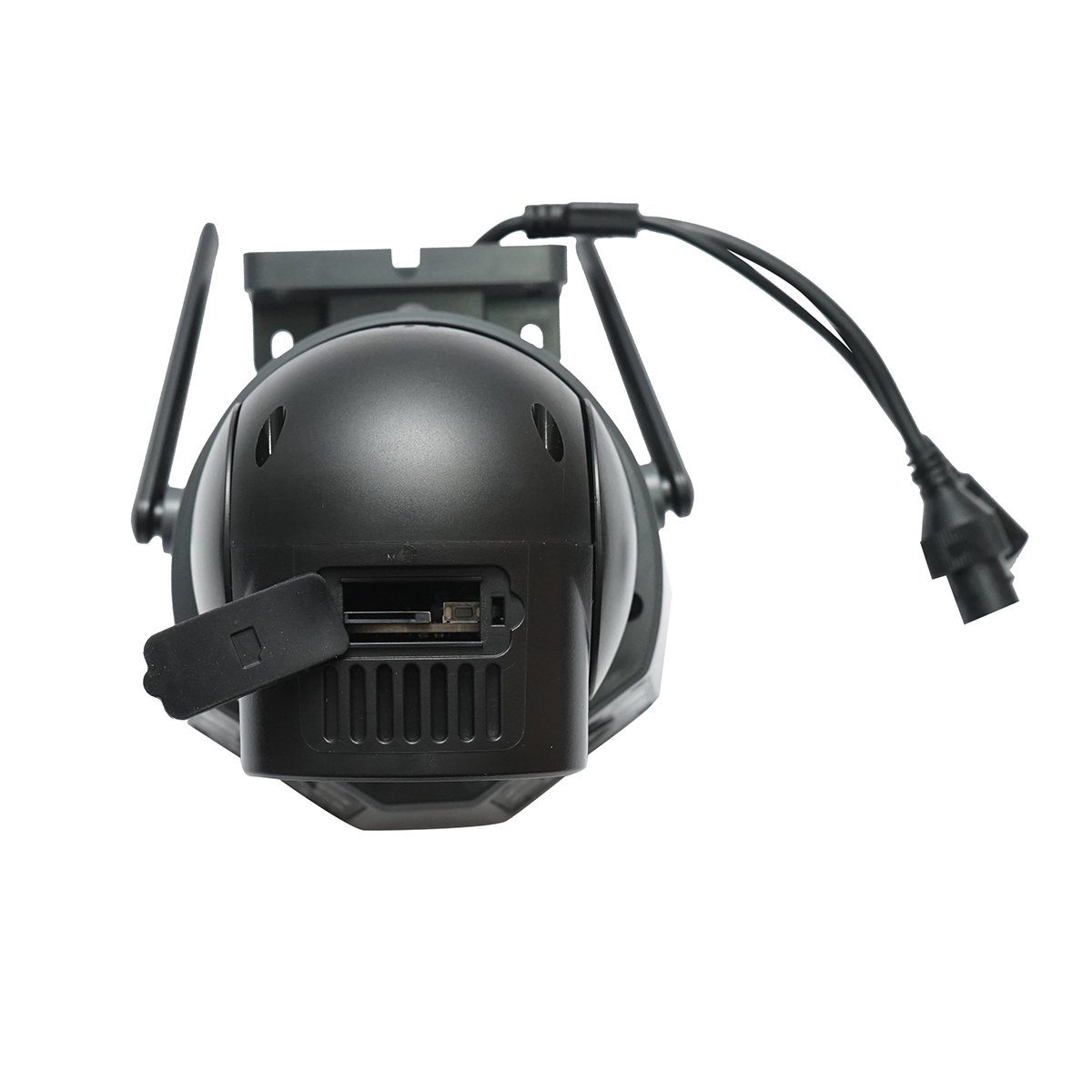 Camera de supraveghere 3 lentile, 3 obiective 6 MP, WIFI 2.4GHz, rotire 360 grade PTZ cu senzor de miscare, alarma, detectie umana si aplicatie IPC360 Home